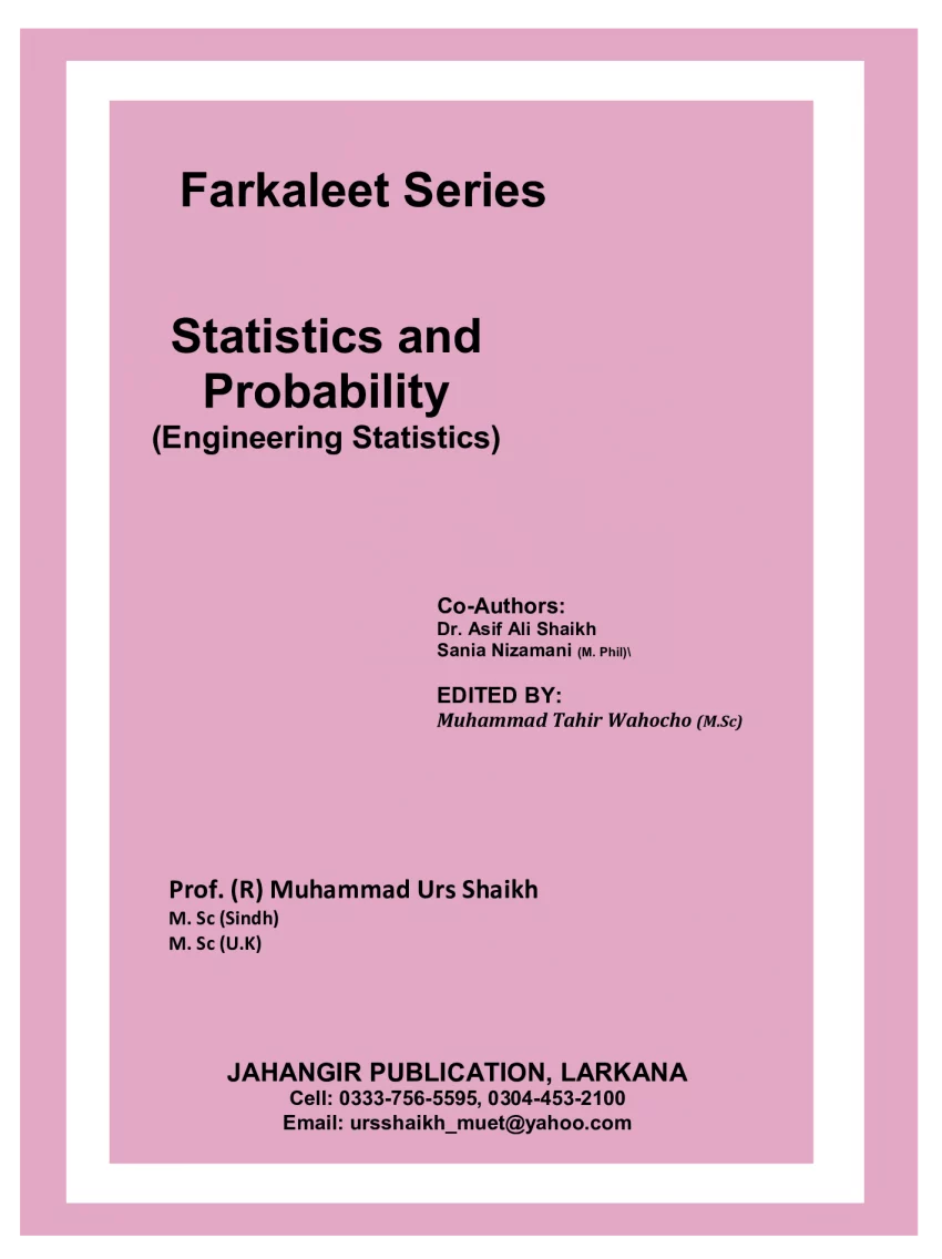 Statistics and Probability | Farkaleet Series