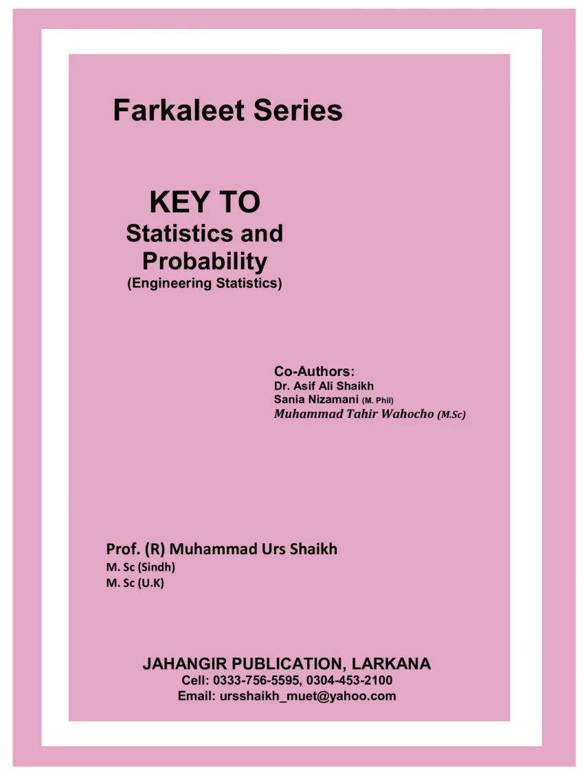 Key To Statistics and Probability | Farkaleet Series